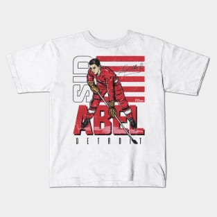 Sid Abel Detroit Homage Kids T-Shirt